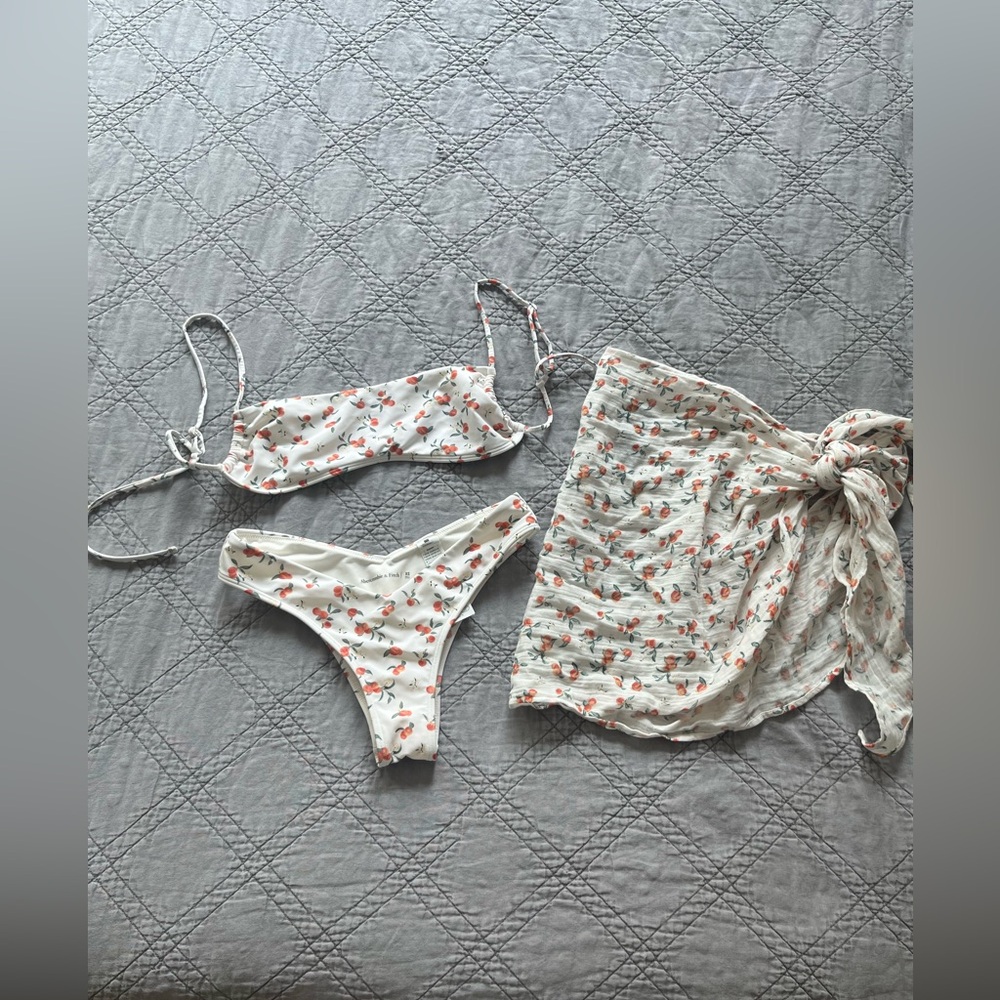Abercrombie bikini and wrap set.